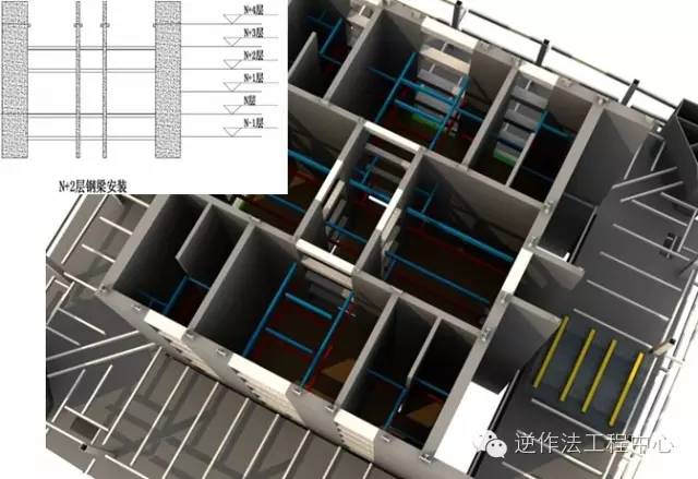 【行业案例】597米钢结构施工流程图赏（三维效果图）