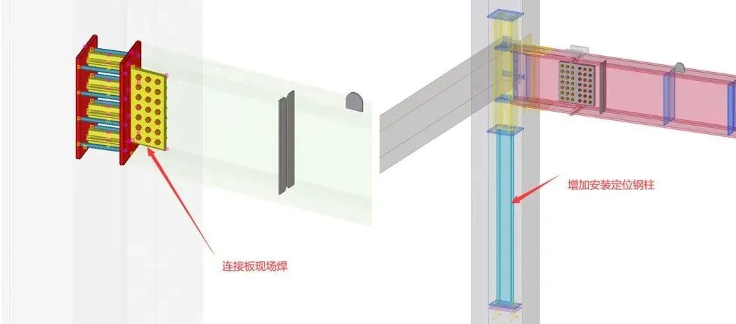 劲性结构中钢结构的常见节点形式与安装注意事项