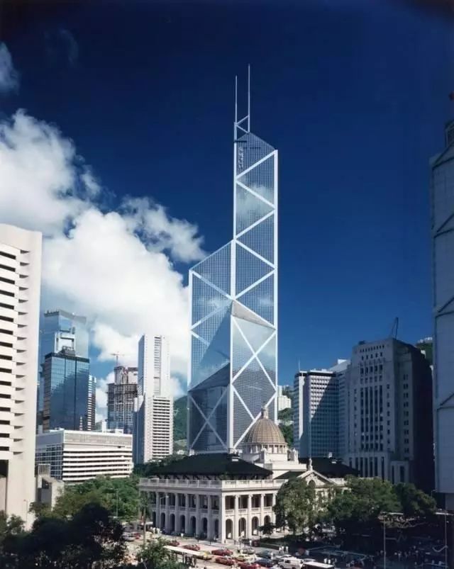 【行业案例】香港中国银行大厦建筑设计图副本