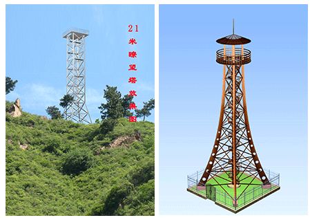 【钢构知识】各类钢结构塔架介绍