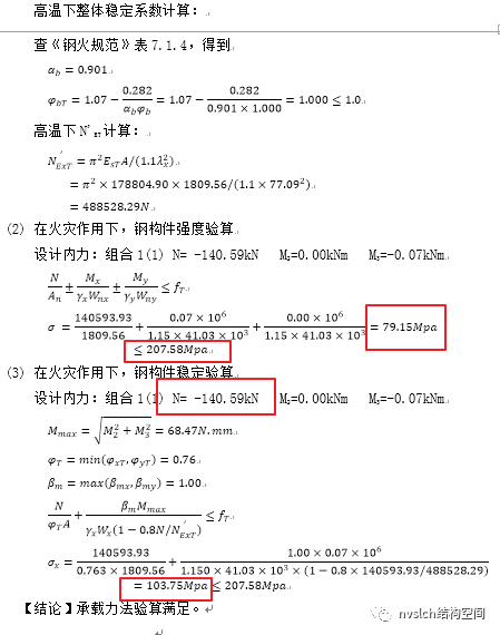 钢结构防火设计总结及算例，值得收藏！