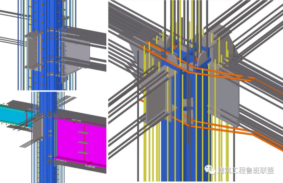 钢结构BIM应用指南（二），混合结构中的钢结构BIM技术施工应用