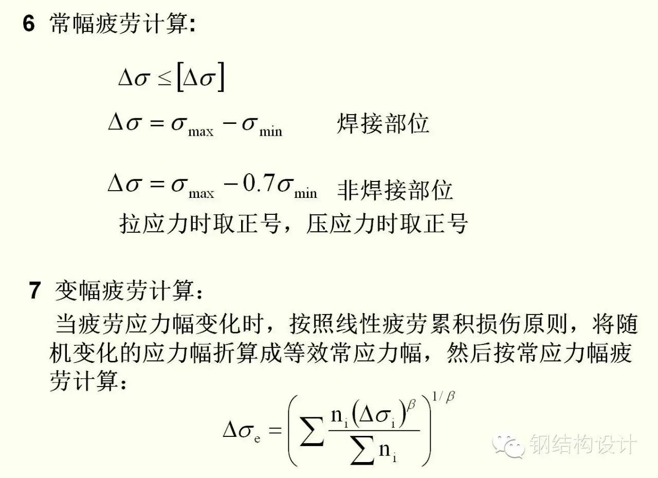 【钢结构课程】2.3 钢材在复杂应力下屈服条件、疲劳计算