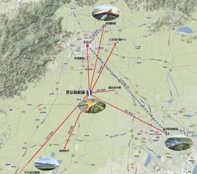 【行业资讯】俯瞰北京新机场和配套的“钢铁动脉”（展现“基建狂魔”的力量）