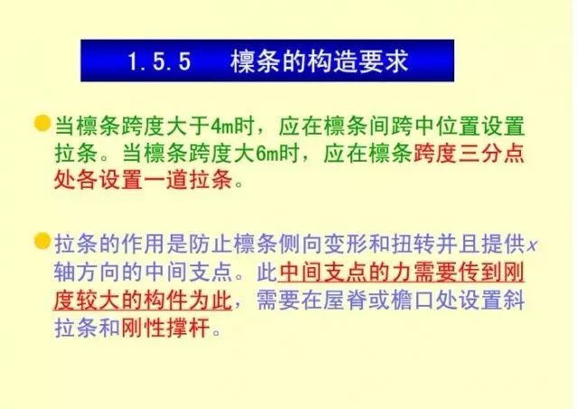 【钢构知识】钢结构​教​程​—檩条设计