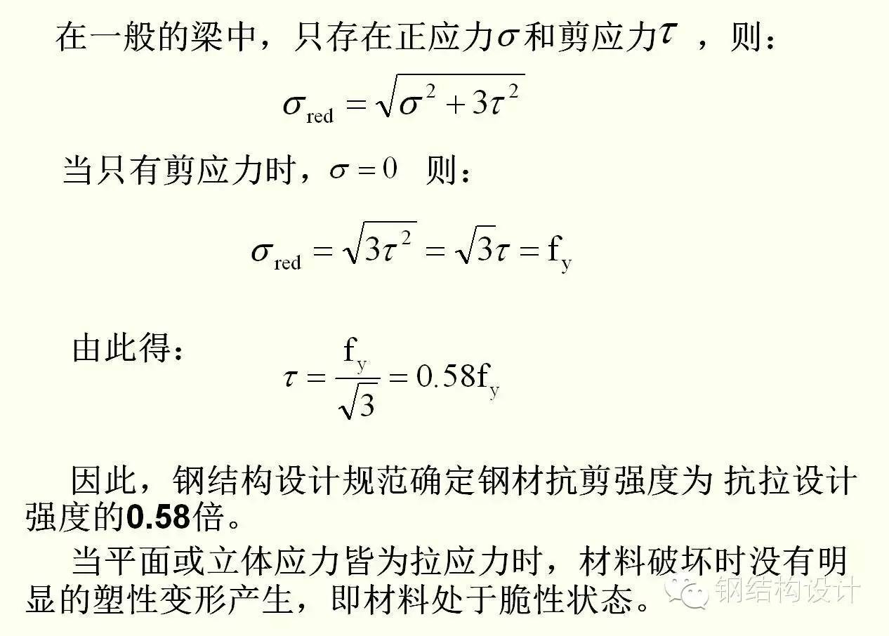 【钢结构课程】2.3 钢材在复杂应力下屈服条件、疲劳计算