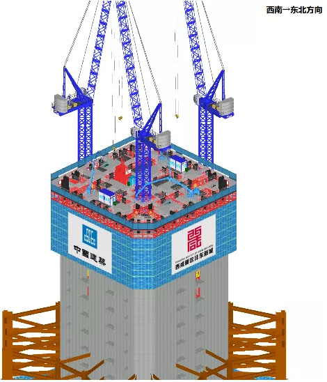 498米！全钢结构打造的西北第一高楼，背后的“黑科技”你绝对想不到！