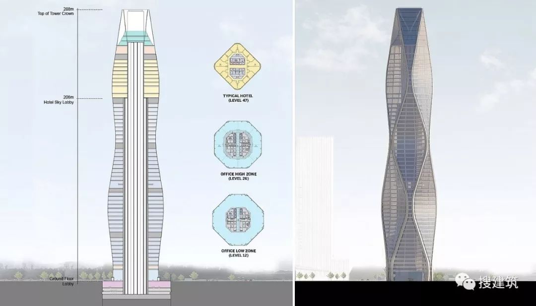 【行业资讯】SOM出手为杭州打造的新晋地标建筑，这“身姿”“气质”够意思么？