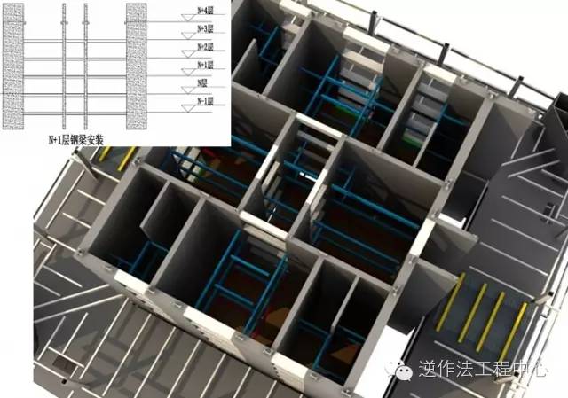 【行业案例】597米钢结构施工流程图赏（三维效果图）