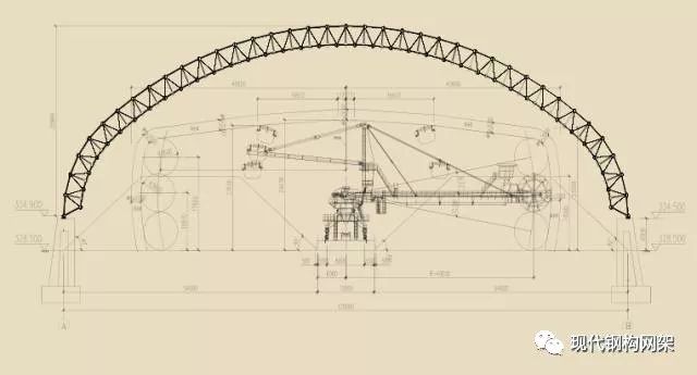 【行业资讯】某大型干煤棚网架工程施工技术探讨