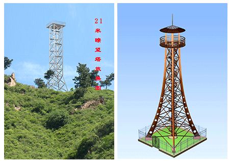 【钢构知识】各类钢结构塔架介绍