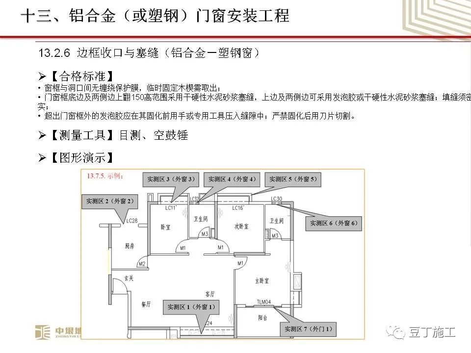 中垠地产实测实量操作培训，66页PPT下载！