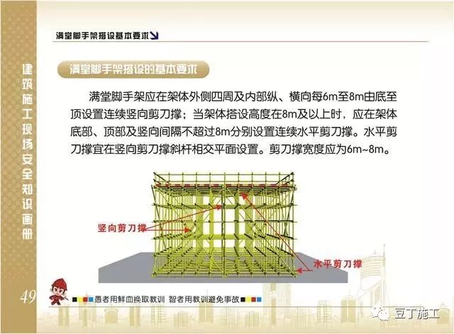 脚手架搭设安全标准做法画册，太实用了！