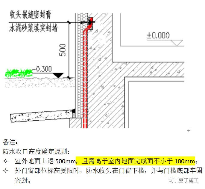 很全面！一线房企的地下室防渗漏节点构造标准及施工要求