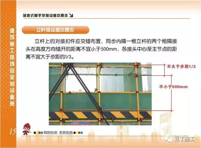 脚手架搭设安全标准做法画册，太实用了！