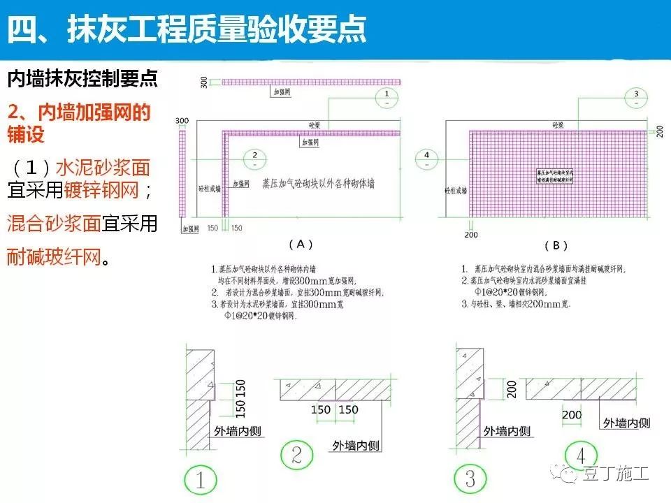 抹灰工程施工工艺及质量控制措施，47页PPT下载！