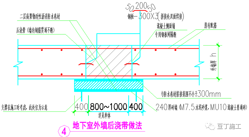 地下室防渗漏工艺工法手册，23张节点做法卡片！