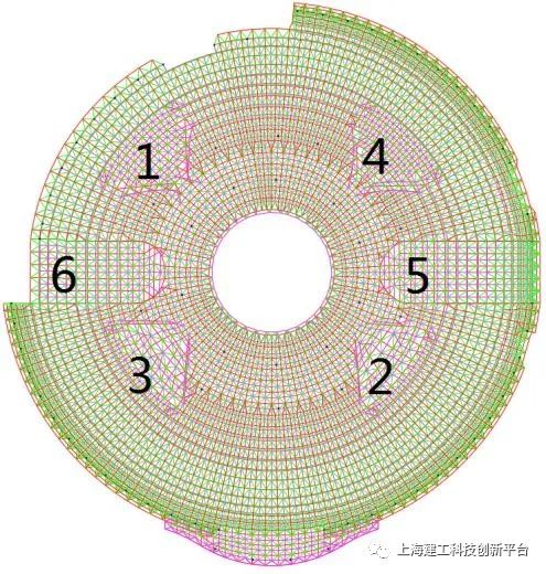 直径131.6米的多处镂空的异形网壳施工，助力打造海南西部医疗健康中心