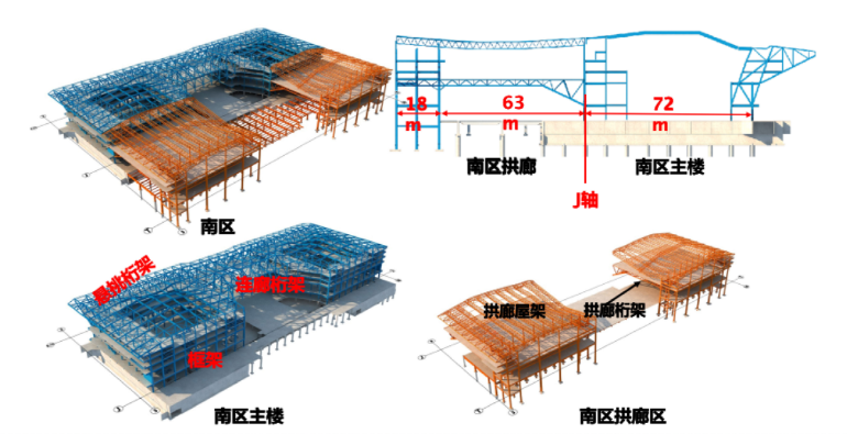 6万吨用钢量，320米长、279米宽，西部（重庆）科学城科学会堂项目钢结构主体封顶