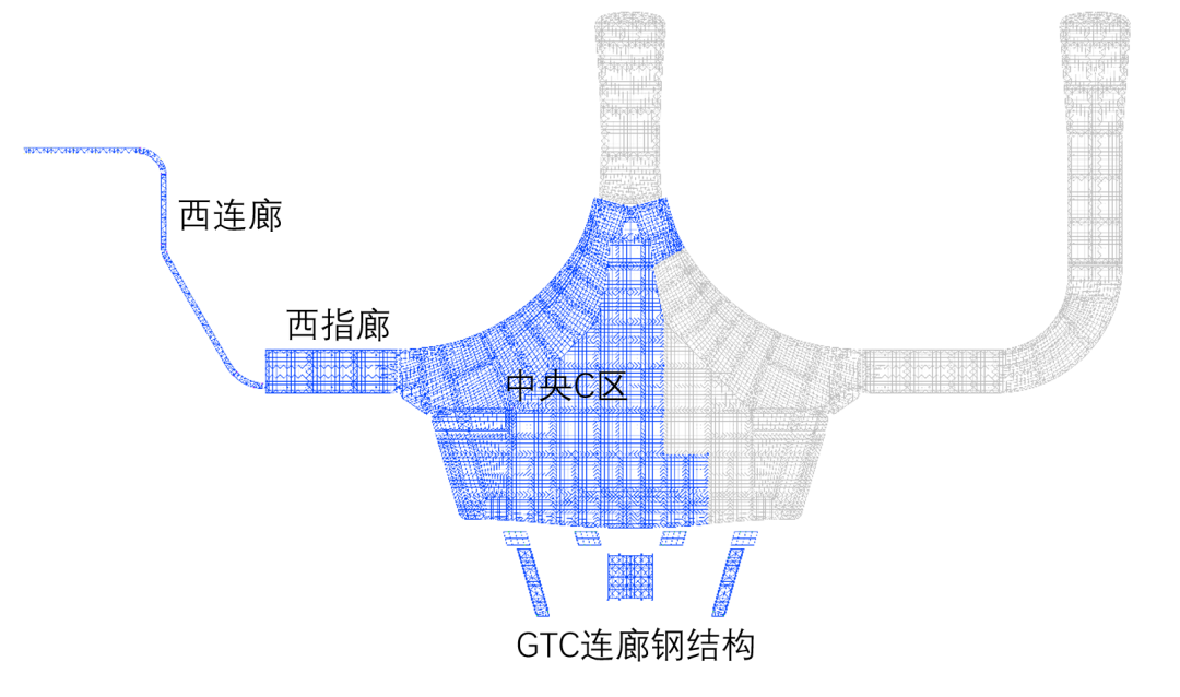 54米跨度760吨网架提升，西宁机场新建T3航站楼中央大厅C2区网架顺利提升！